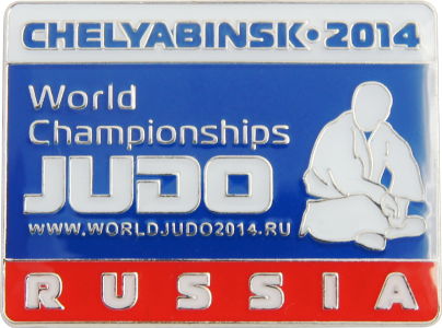 Значок World Championships JUDO 2014