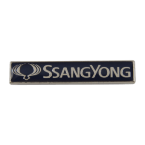 Значок SsangYong. Штамповка, мягкие эмали, смола