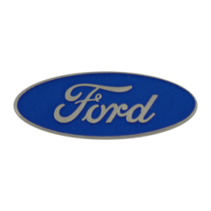 Значок Ford. Штампованный значок с матовой эмалью