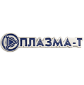 Значок в форме логотипа компании Плазма-Т