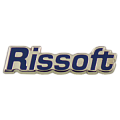 Значок-надпись в форме логотипа RISSOFT