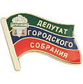 Значок Депутат городского собрания Дагестанские огни