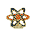 Литой значок с логотипом АС Обнинск