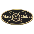 Значок в форме логотипа компании МАКРОКЛУБ