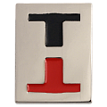 Значок в форме логотипа компании