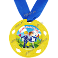 Акриловая медаль на ленте для Первоклассника