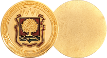 Сувенирная медаль с гербом города Липецк