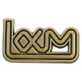 Литой значок в форме логотипа