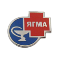 Значок в форме логотипа компании ЯГМА