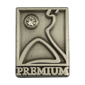 Значок в форме логотипа компании Premium