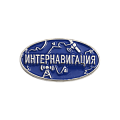 Значок в форме логотипа компании ИНТЕРНАВИГАЦИЯ