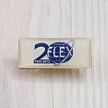 Прямоугольный заливной значок 20 лет FLEX
