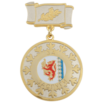 Медаль с колодкой За заслуги