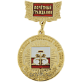 Медаль на колодке Почётный гражданин города Донского
