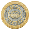 Значок логотипом гипермаркета ГЛОБУС