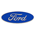 Значок в форме логотипа компании FORD